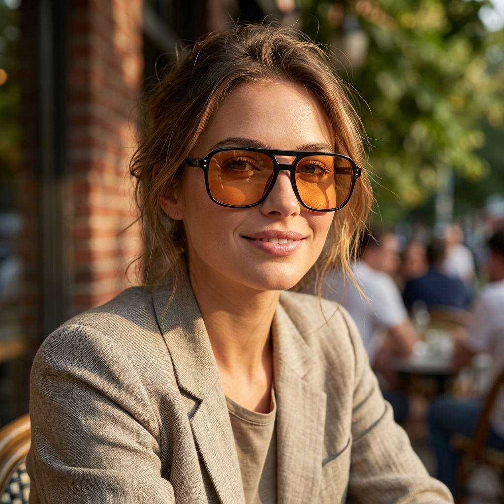 Oversized Aviator Sunglasses