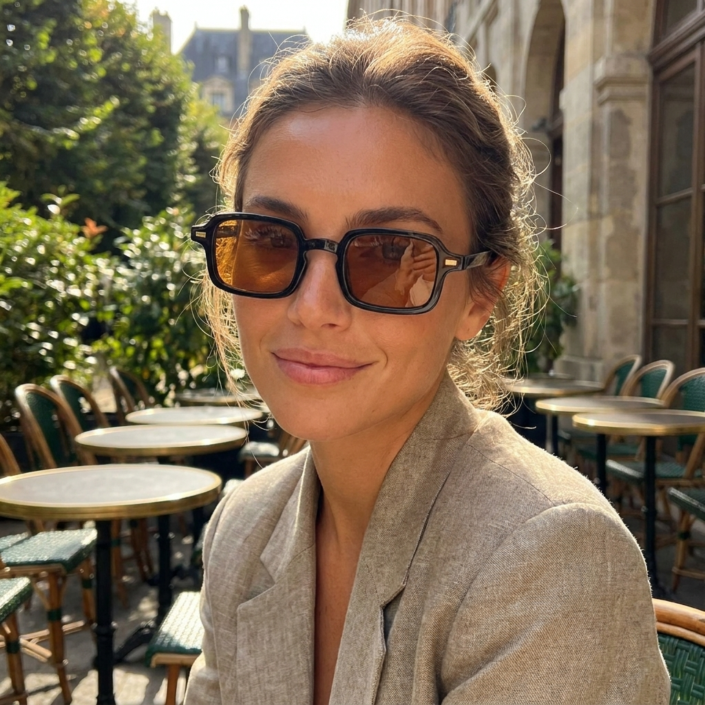 Retro Square Sunglasses