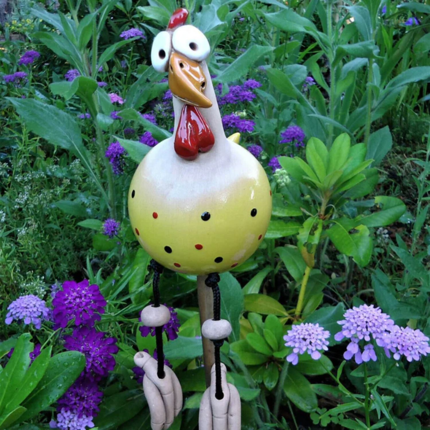 Happy Chicken - Garden Decoration