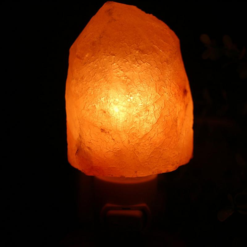 GlowSalt Himalayan Salt Lamp - Warm Ambient Light
