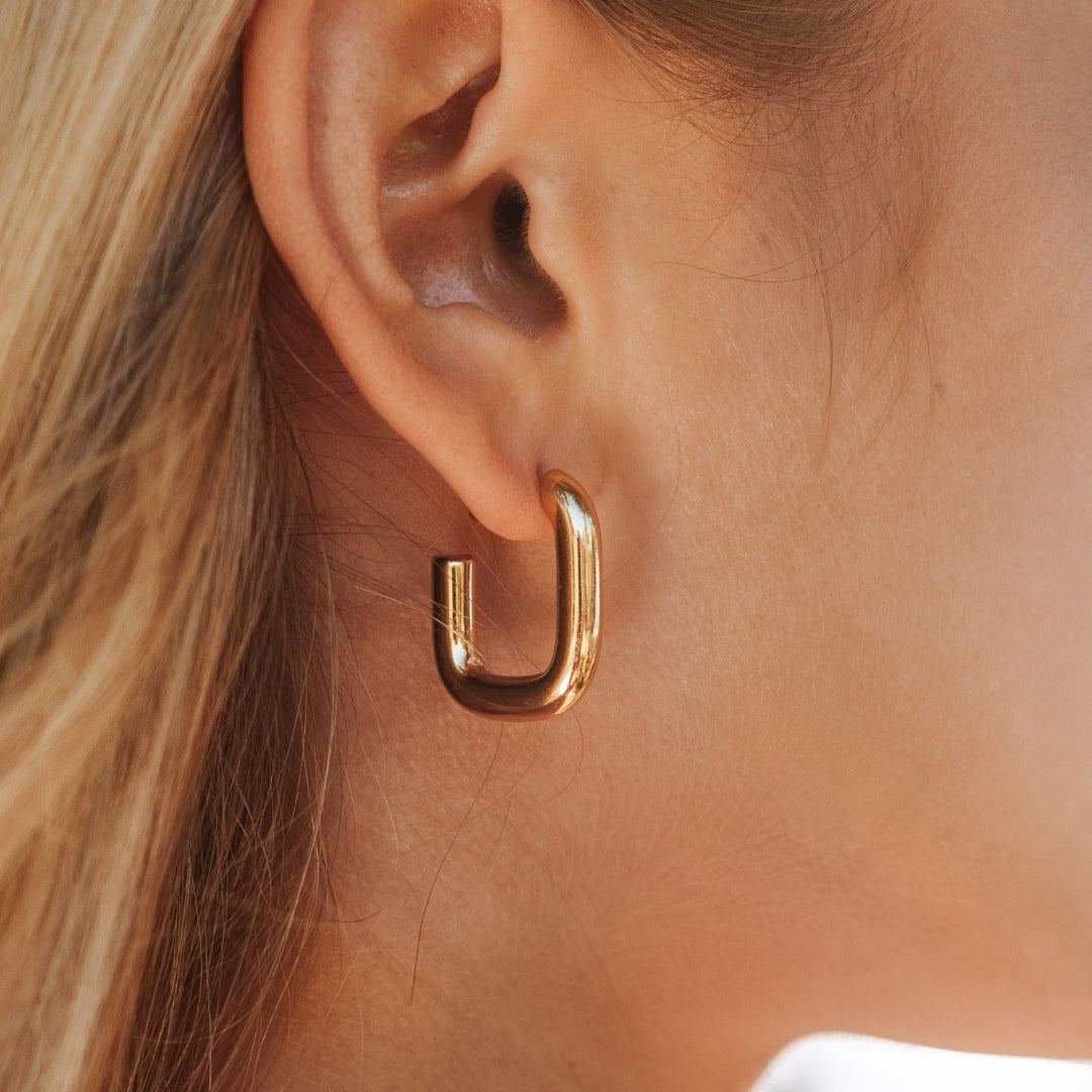 Naxos - Elegant Hoop Earrings for Women