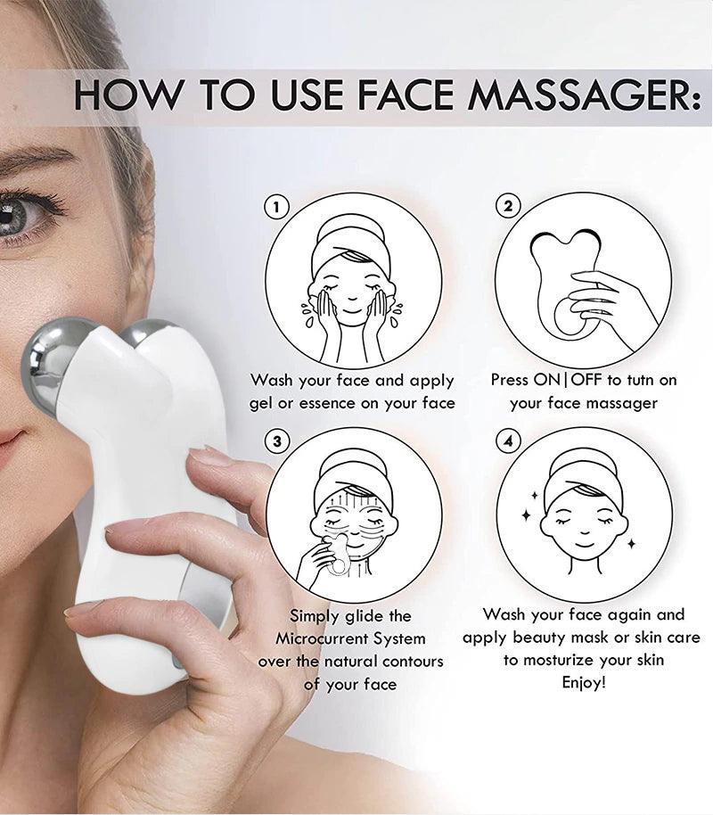 FirmGlow Microcurrent Facial Massager