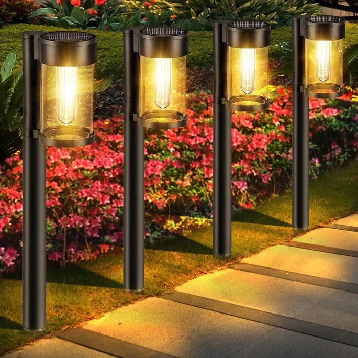LumiPath - Solar Pathway Lights for the Garden