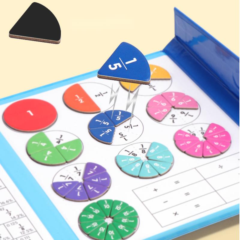 FractionFun - Hands-On Fractions Learning Kit