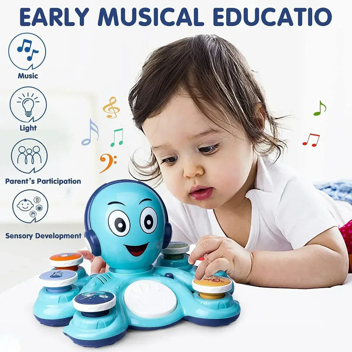 OctoJam - Creative Musical Toy for Young Talents