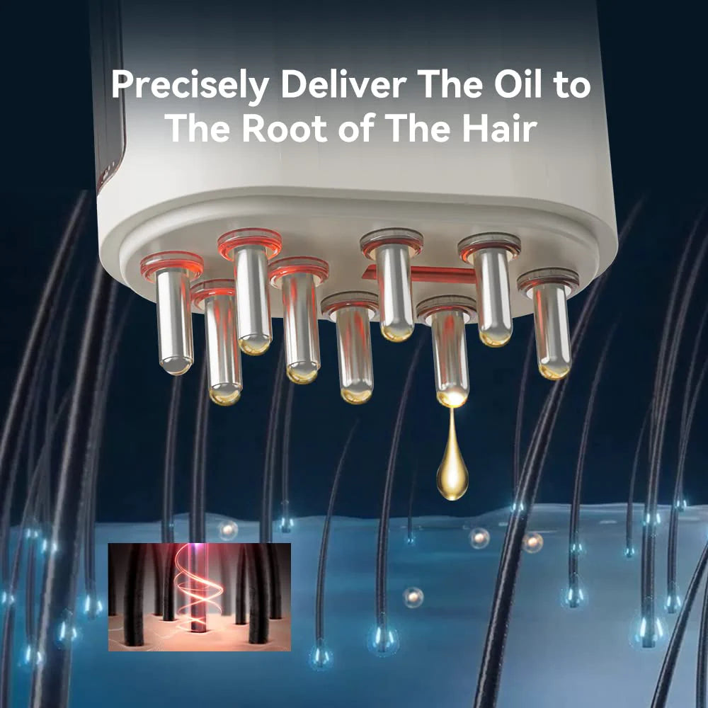 ScalpRevive - Nourishing Hair Oil Applicator with Scalp Massager