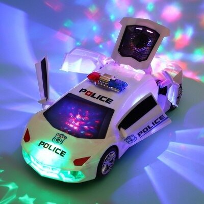 SpeedGlider - Police Car with Lights & Sound