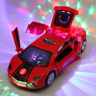 SpeedGlider - Police Car with Lights & Sound