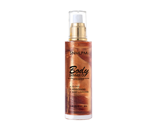 ShimmerGlow Natural Body Shimmer Oil