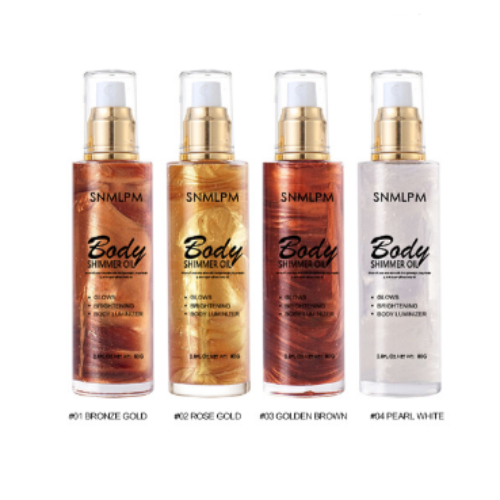 ShimmerGlow Natural Body Shimmer Oil