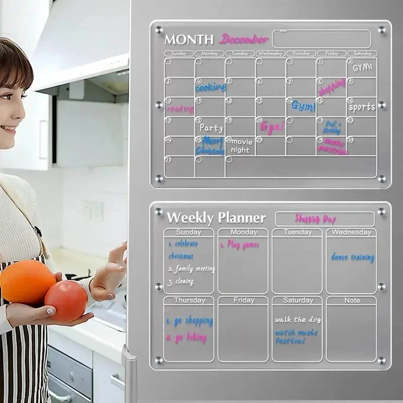 Calendly Acrylic Magnetic Planner Board