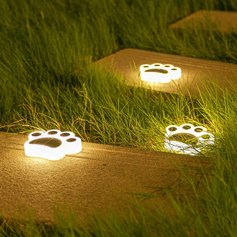 Wireless Solar Paws - Garden Mood Lights