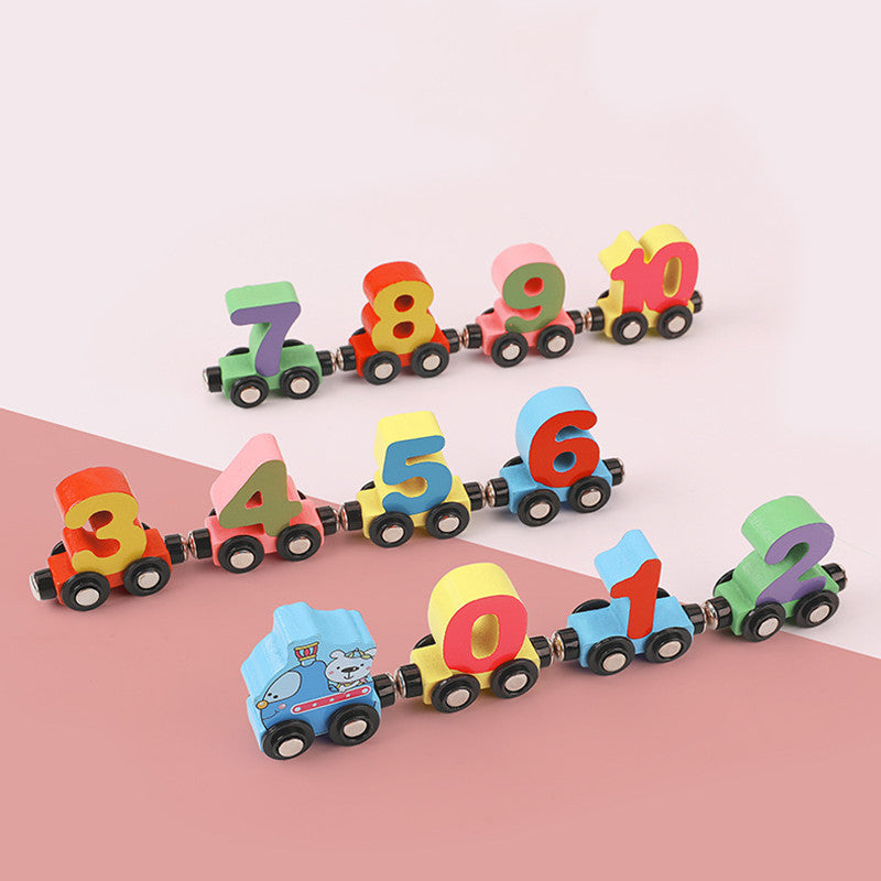 Magnetic Number Train - Educational Kids Toy