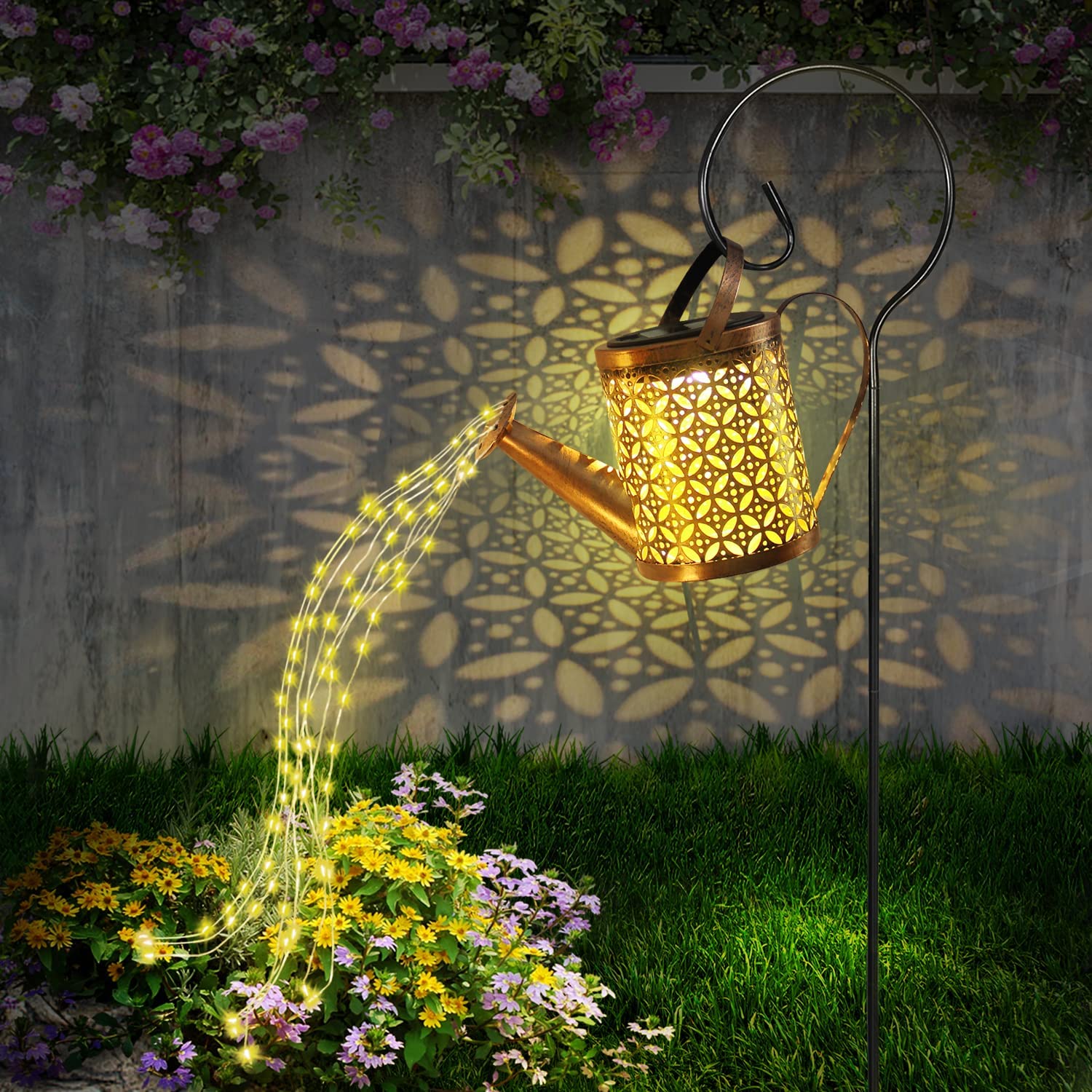 Solar Light Pourer - Decorative Garden Light