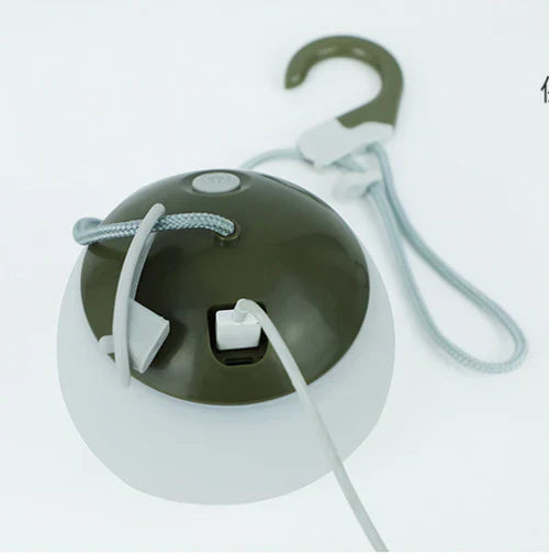 CampGlow - Retro Rechargeable USB Camping Lantern
