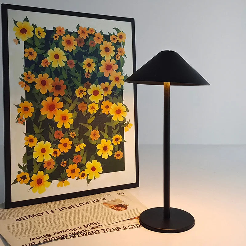 Elegant Cordless Desk Lamp - Luxe Design