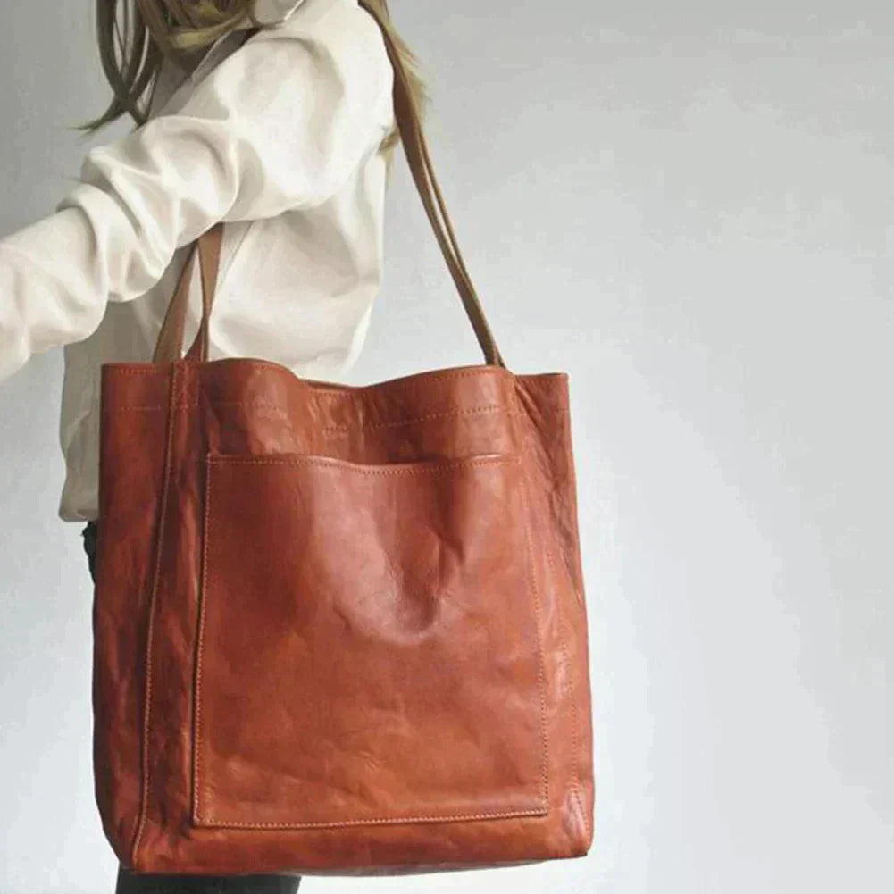 Louna Bag - Elegant Leather Tote for Women