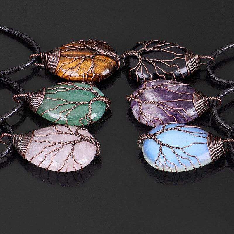 Velarien - Aventurine Teardrop Necklace
