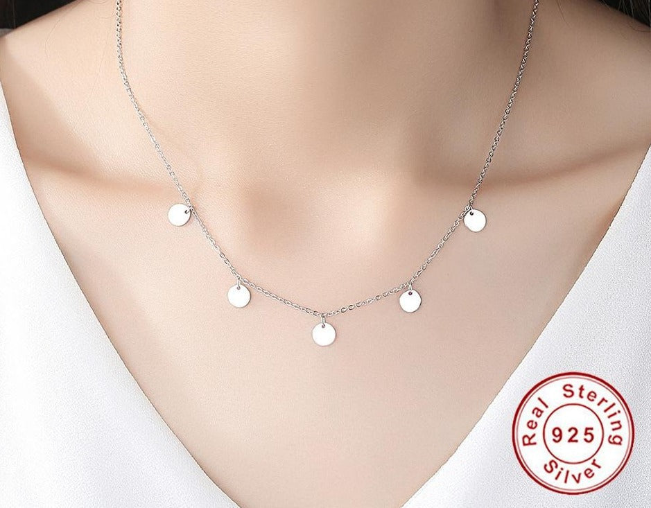Aralyn - Sterling Silver Pendant Necklace