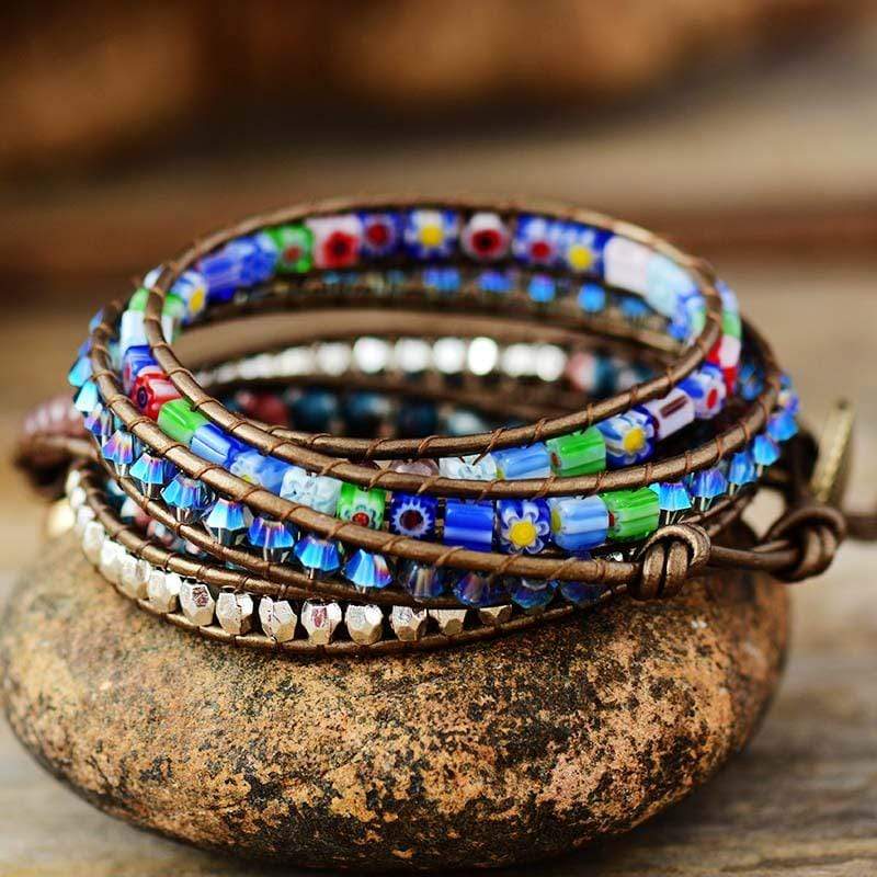 FloraWrap - Jasper Wrap Bracelet
