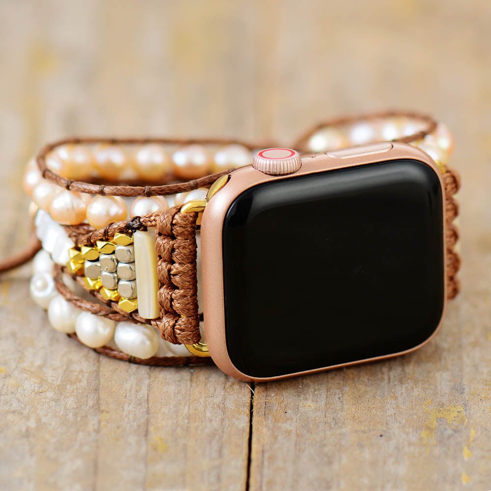 Elvianne - Freshwater Pearl Apple Watch Band