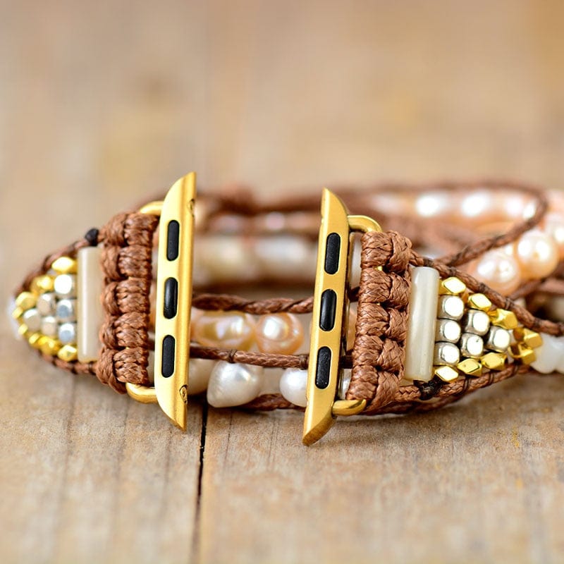 Elvianne - Freshwater Pearl Apple Watch Band
