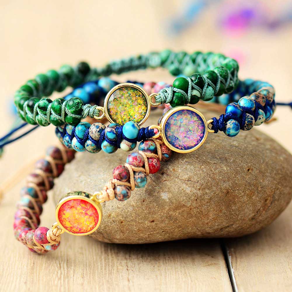 Gaia - Opal & Jasper Earth Bracelet for Women