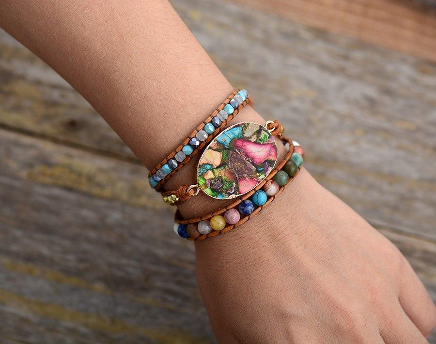 Aurora - Amazonite Beaded Bracelet