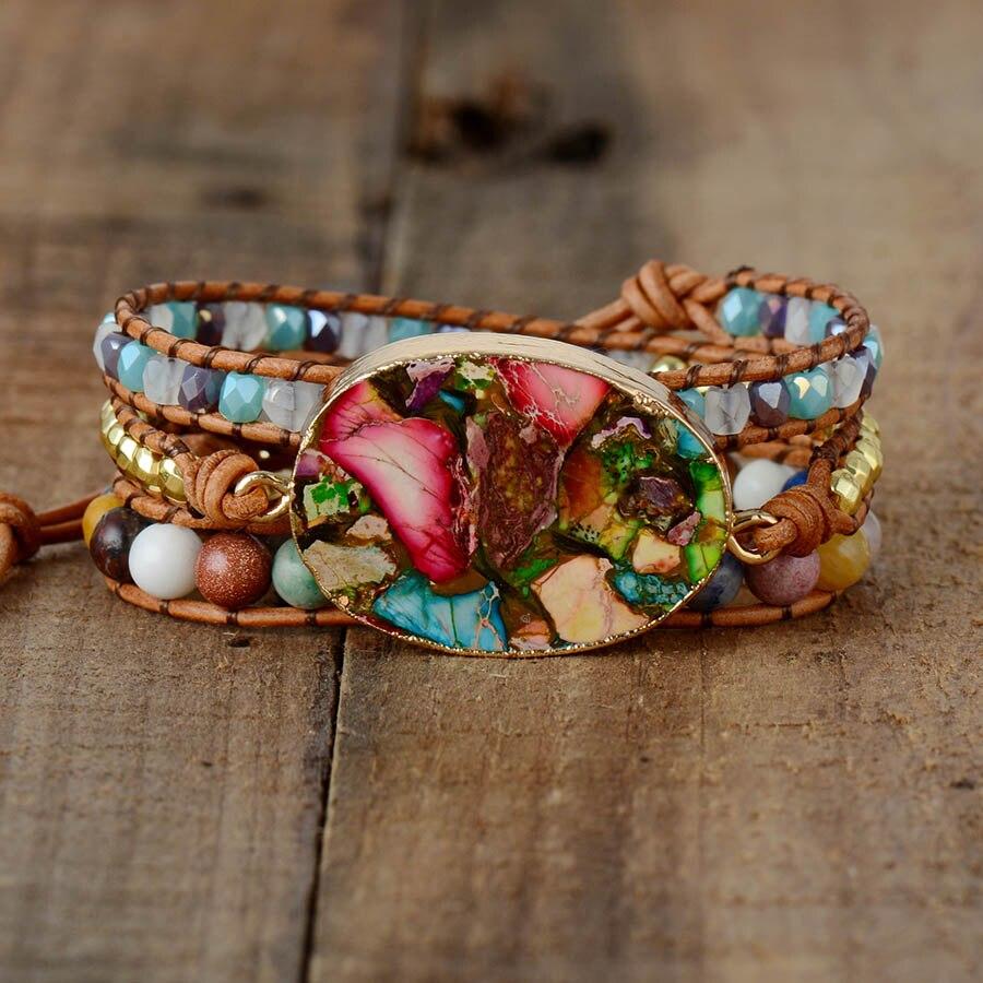 Aurora - Amazonite Beaded Bracelet