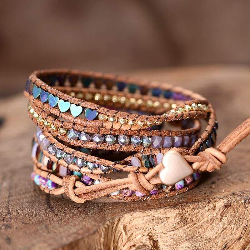 AmoraCharm - Jasper Wrap Bracelet
