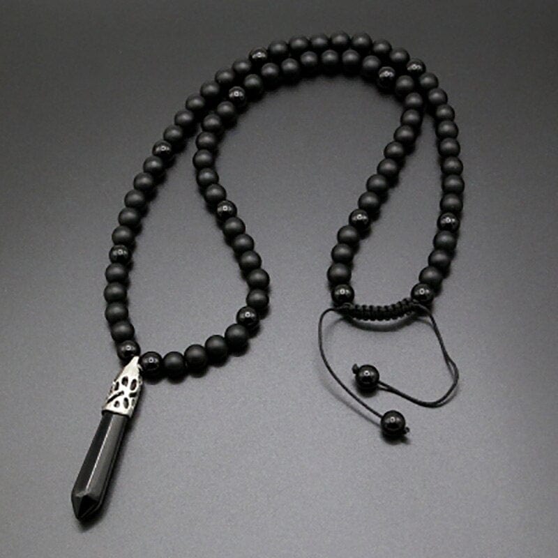 Selene - Onyx Mala Necklace