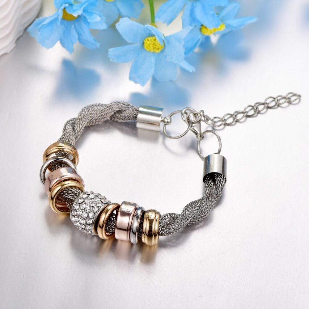 Zarina - Braided Fashion Bracelet for Women