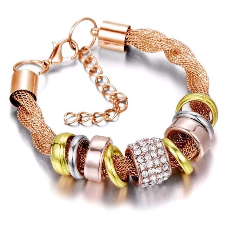 Zarina - Braided Fashion Bracelet for Women