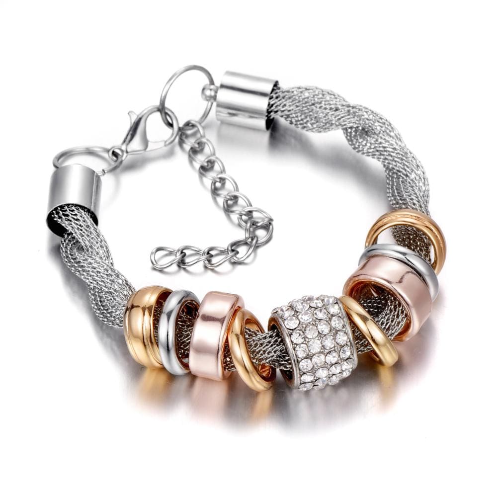 Zarina - Braided Fashion Bracelet for Women