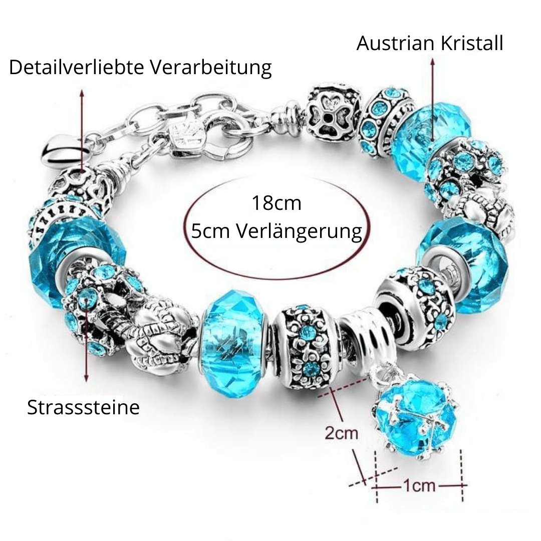 Ocean Charm - Beaded Bracelet with Sea Charms