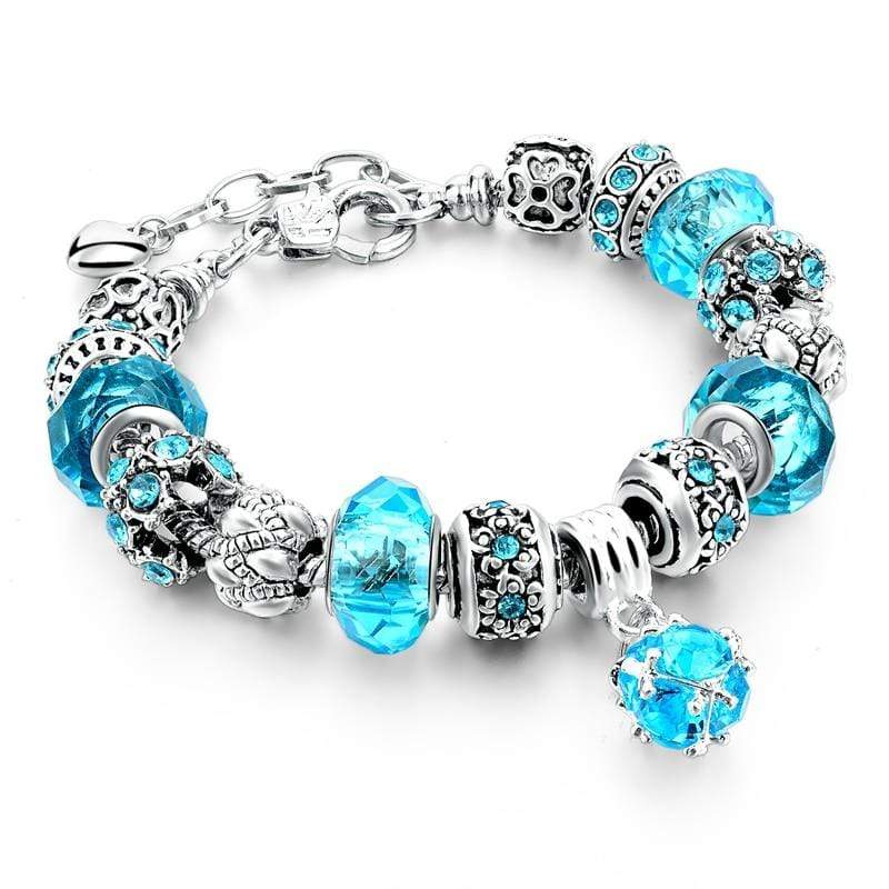 Ocean Charm - Beaded Bracelet with Sea Charms