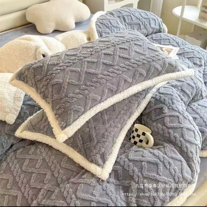 LuxeLoom Flannel Duvet - Warm Cozy Winter Bedding
