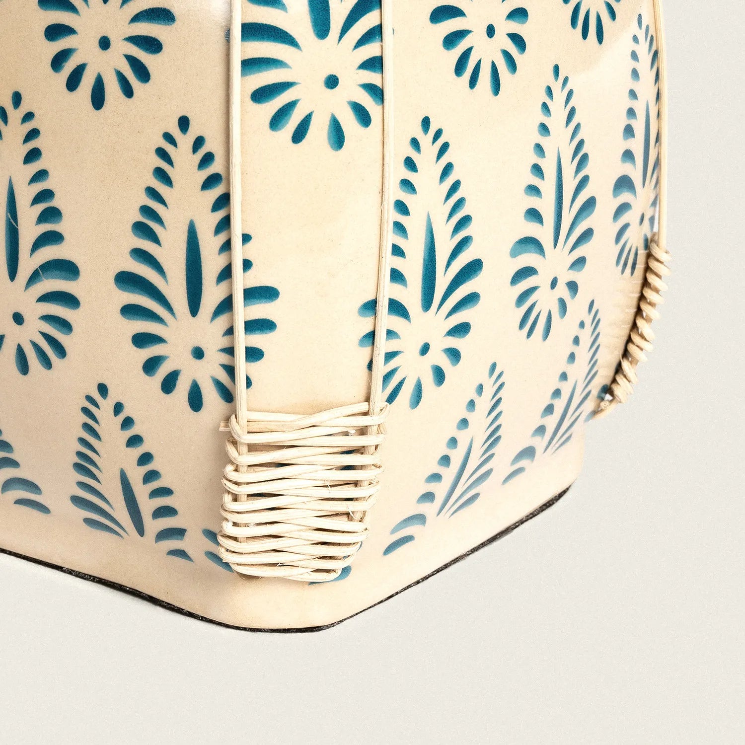Luxora Lamp - Ceramic Fabric-Shade Table Light