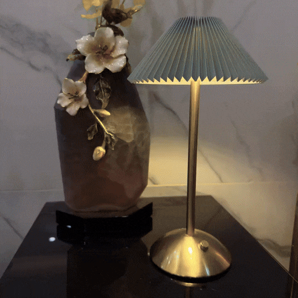 VersaLight Cordless Table Lamp - Metal Design