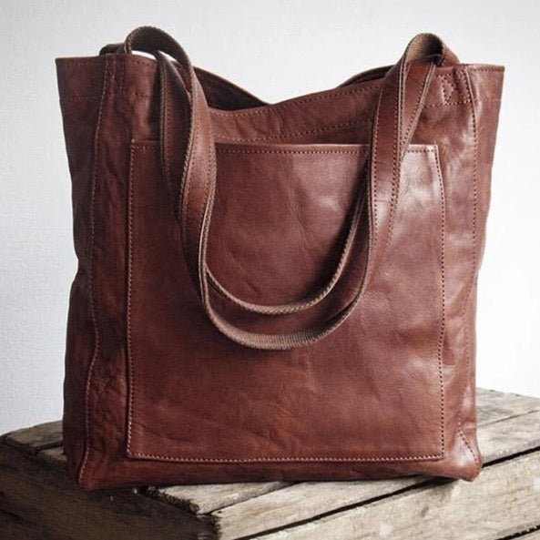 Louna Bag - Elegant Leather Tote for Women
