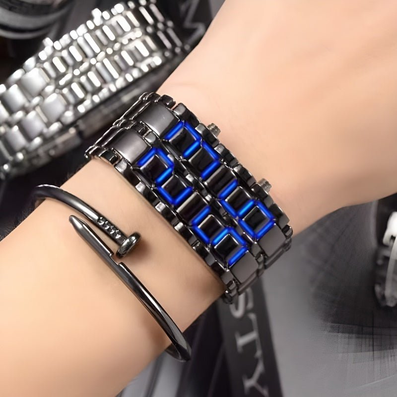 Lava Watch - LED Digital Wrist Watch