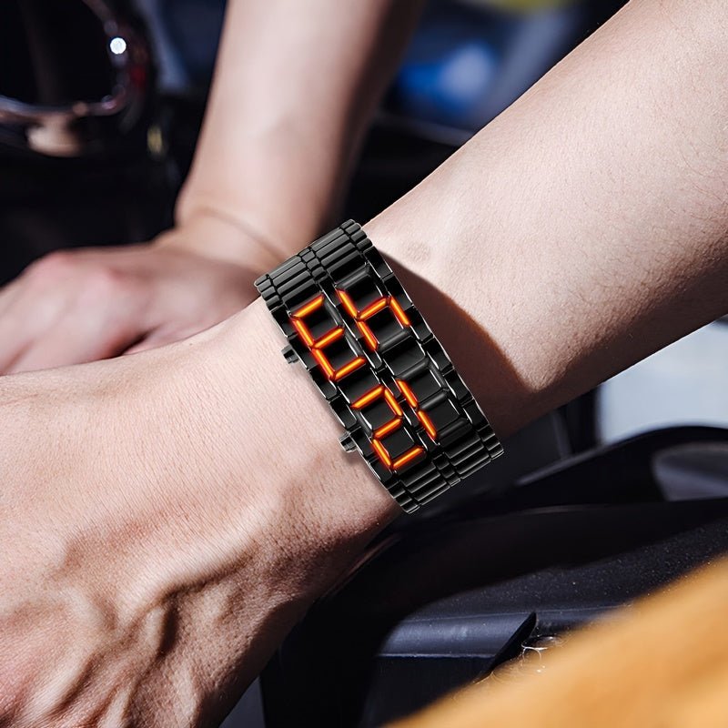 Lava Watch - LED Digital Wrist Watch