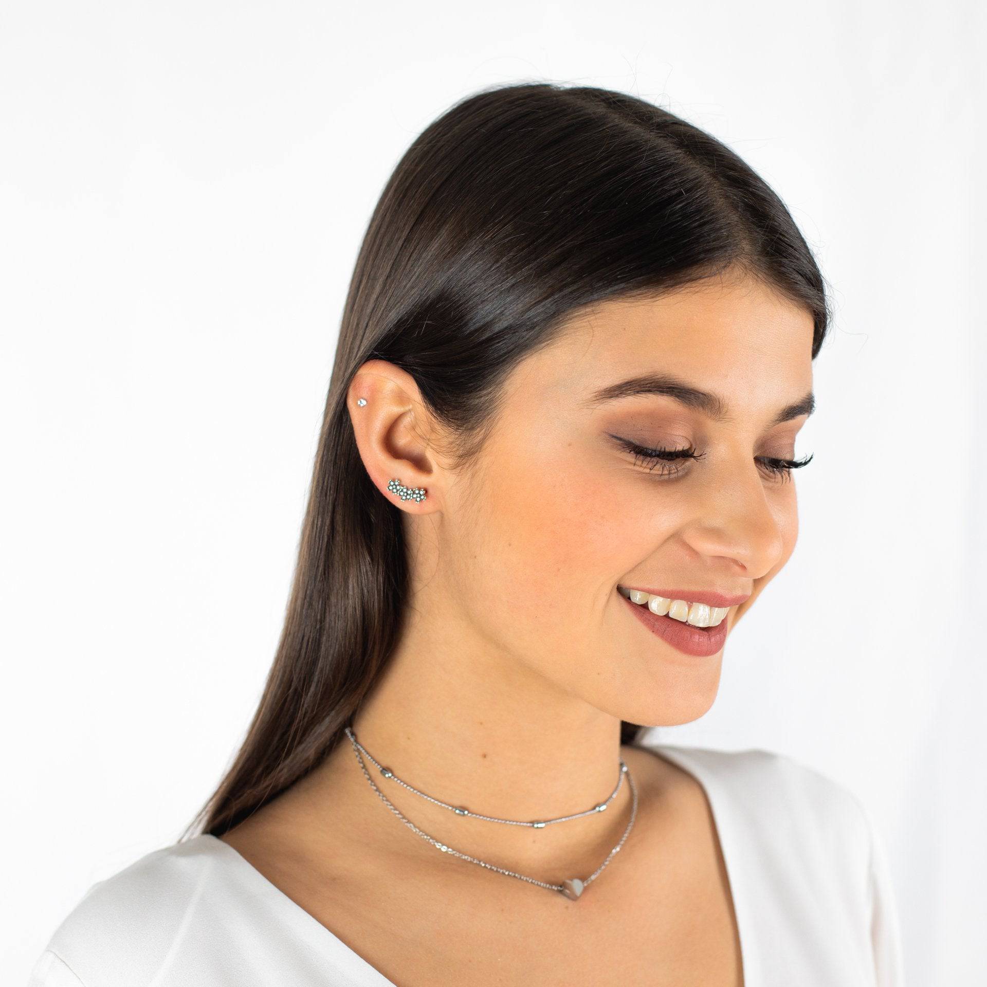 Julia - Heart Layered Necklace for Women