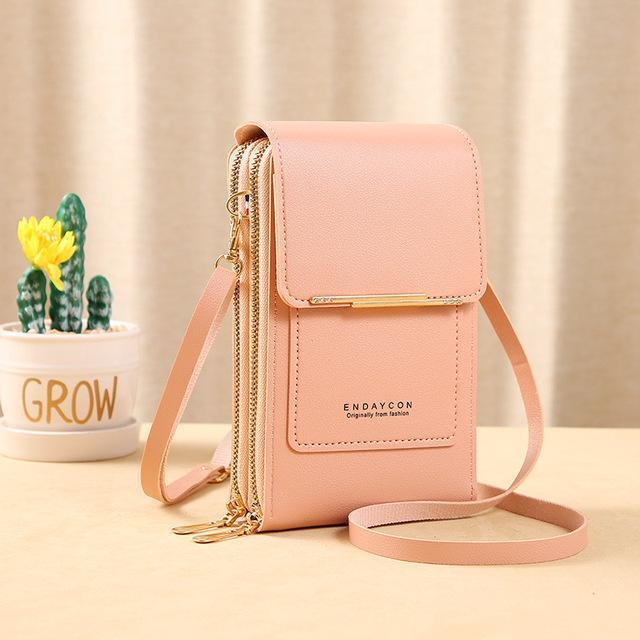 Sonia Wallet - Leather Phone Case with Crossbody Strap