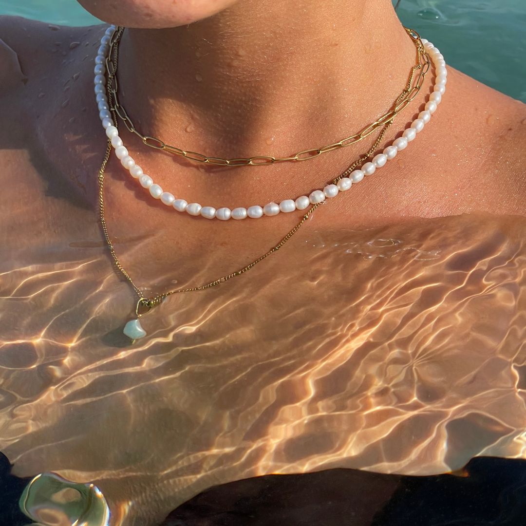 Lina - Paperclip Choker Necklace for Women