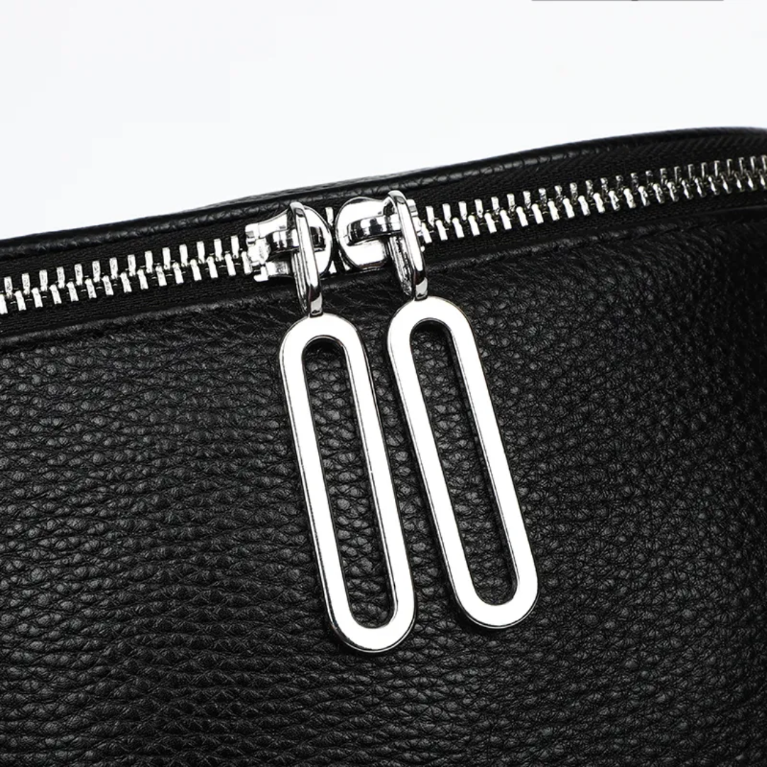 Lucy - Compact Leather Saddle Bag