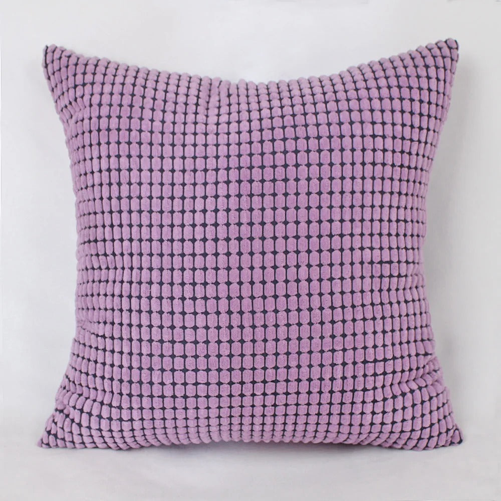 PlushHome Cushion Cover - Soft Plush Textured