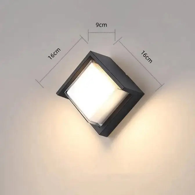 Linea Outdoor Wall Light - Waterproof Motion Sensor