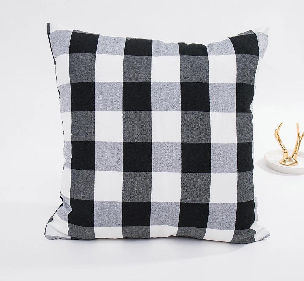 MarbreLuxe Striped Cushion Cover - Modern Elegance