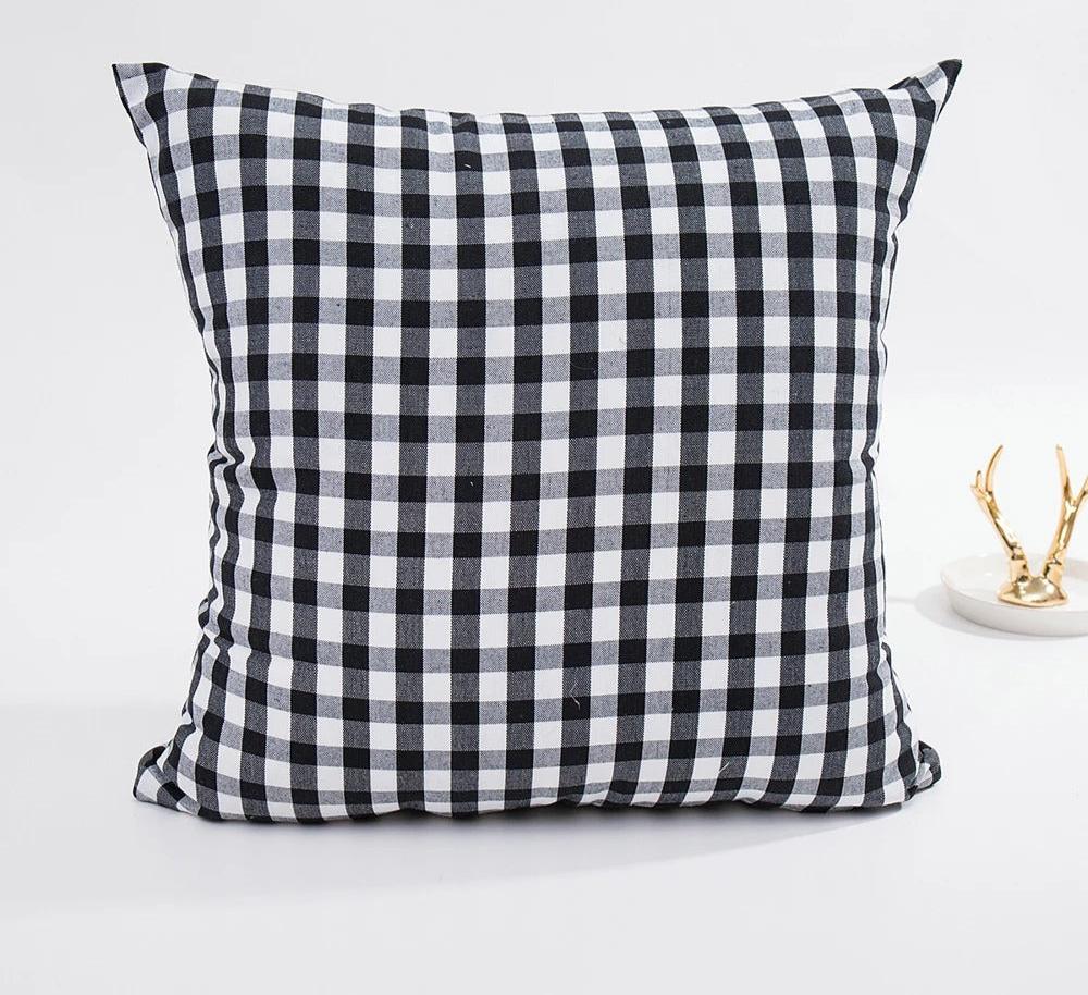 MarbreLuxe Striped Cushion Cover - Modern Elegance